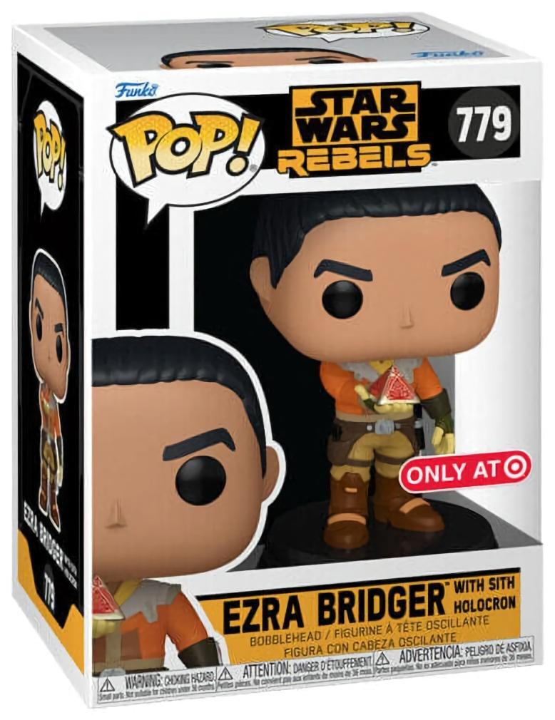(CN) Фигурка Funko Pop! Star Wars: Rebels - Ezra Bridger with Sith Holocron (779)