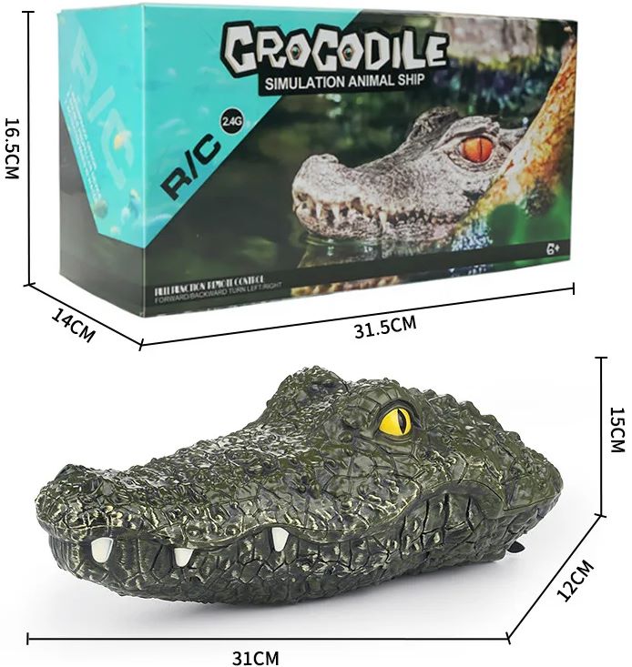 Радиоуправляемый катер Крокодил 2.4G RTR