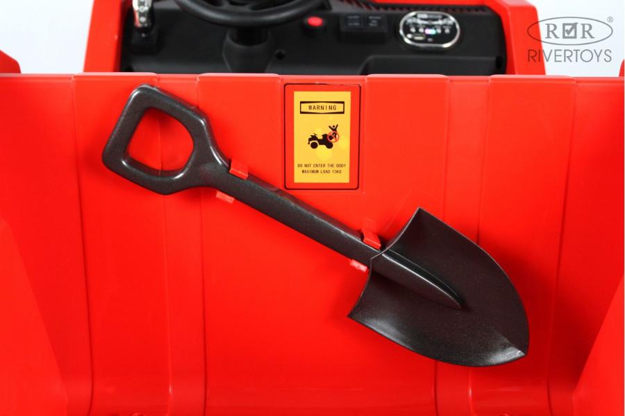 Детский электромобиль RiverToys K111AM красный