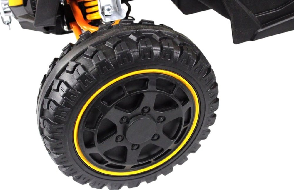 Детский электромобиль RiverToys (Z707ZZ) (желтый)