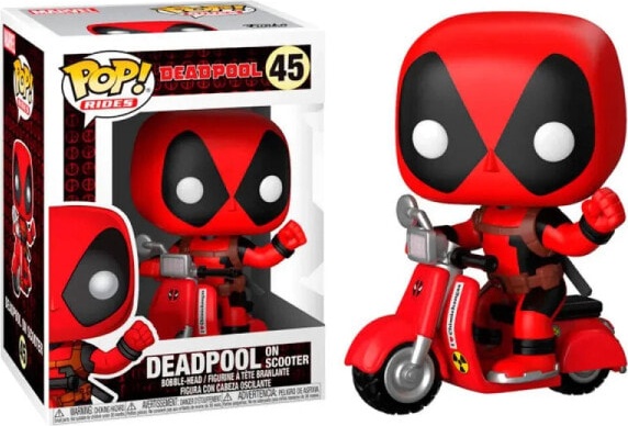 (EU) Фигурка Funko POP! Rides: Deadpool on Scooter (45)