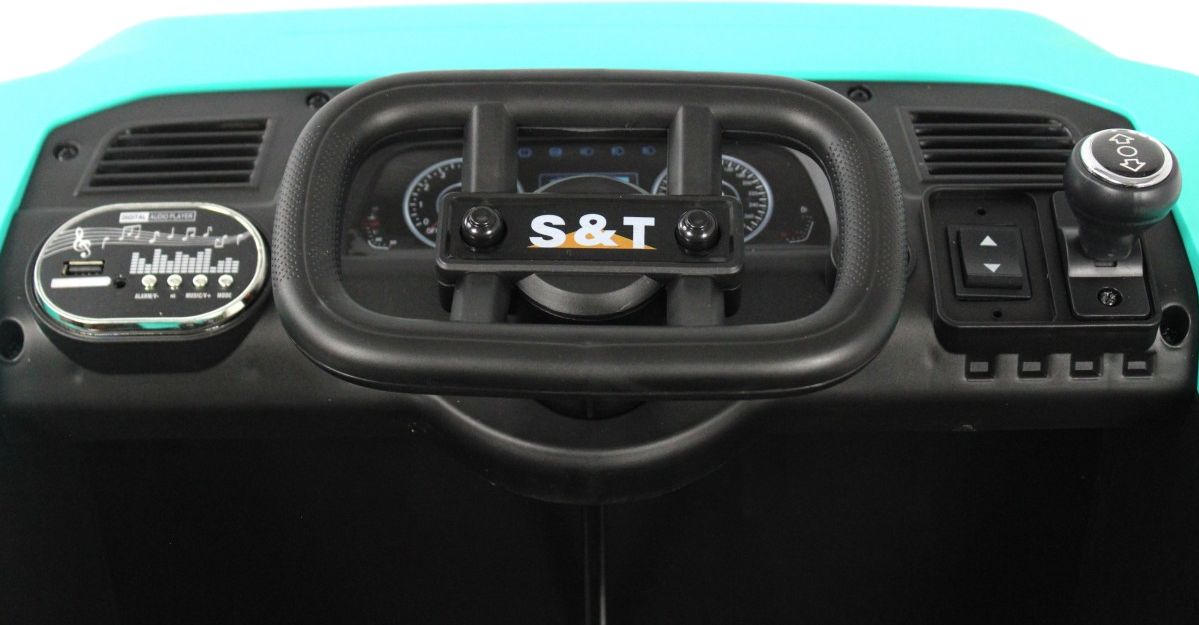 Детский электромобиль RiverToys K555PX зеленый