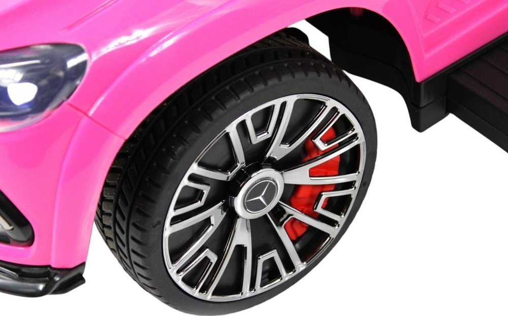 Детский толокар Mercedes-Benz GLS 600 RiverToys (Z003ZZ-B) (розовый)