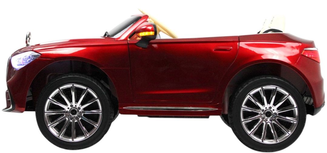Детский электромобиль RiverToys (М333БХ-RED-GLANEC) красный глянец