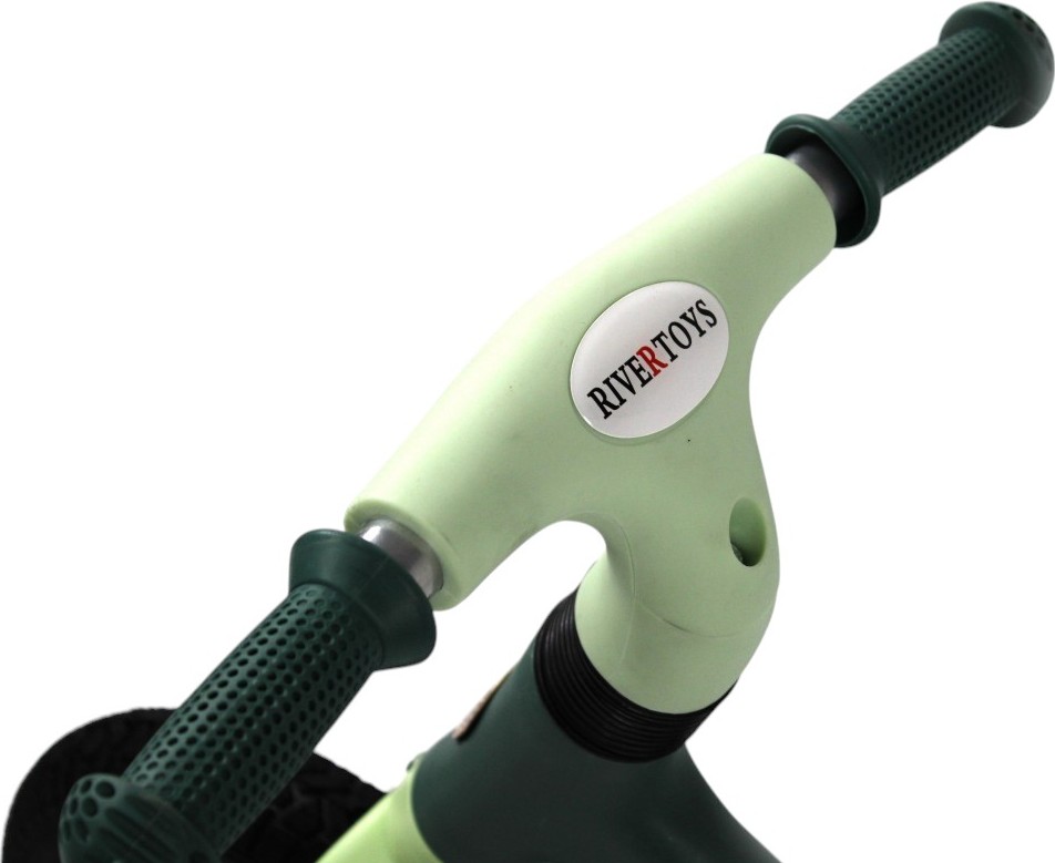 Детский беговел RiverToys (HB-001) (зеленый)