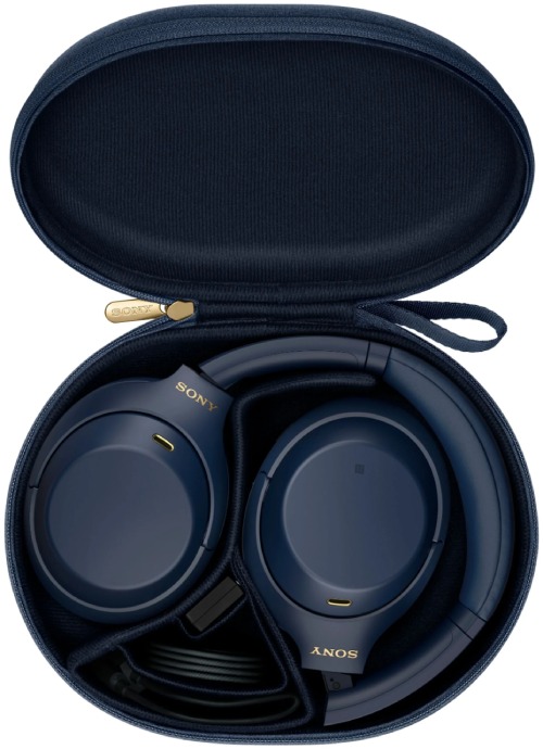 Беспроводные наушники с микрофоном Sony WH-1000XM4 Midnight Blue