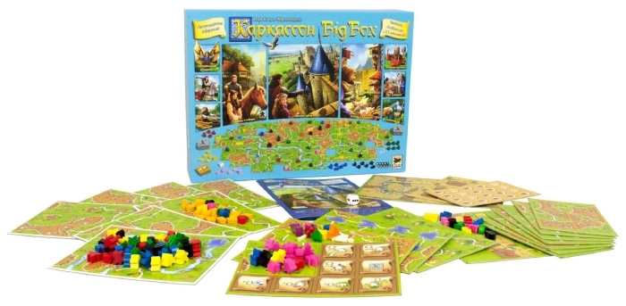 Настольная карточная игра Hobby World Каркассон: Big Box (915290)