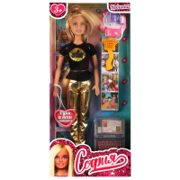 Кукла 29 см София блогер, руки и ноги сгиб, акс, кор КАРАПУЗ в кор.24шт 66001J-BLOG-S-BB