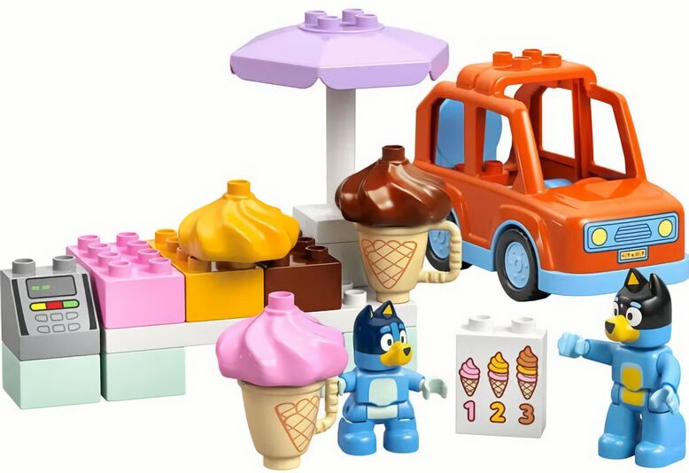 (EU) Конструктор LEGO Duplo Поездка за мороженым с Блуи (10458)