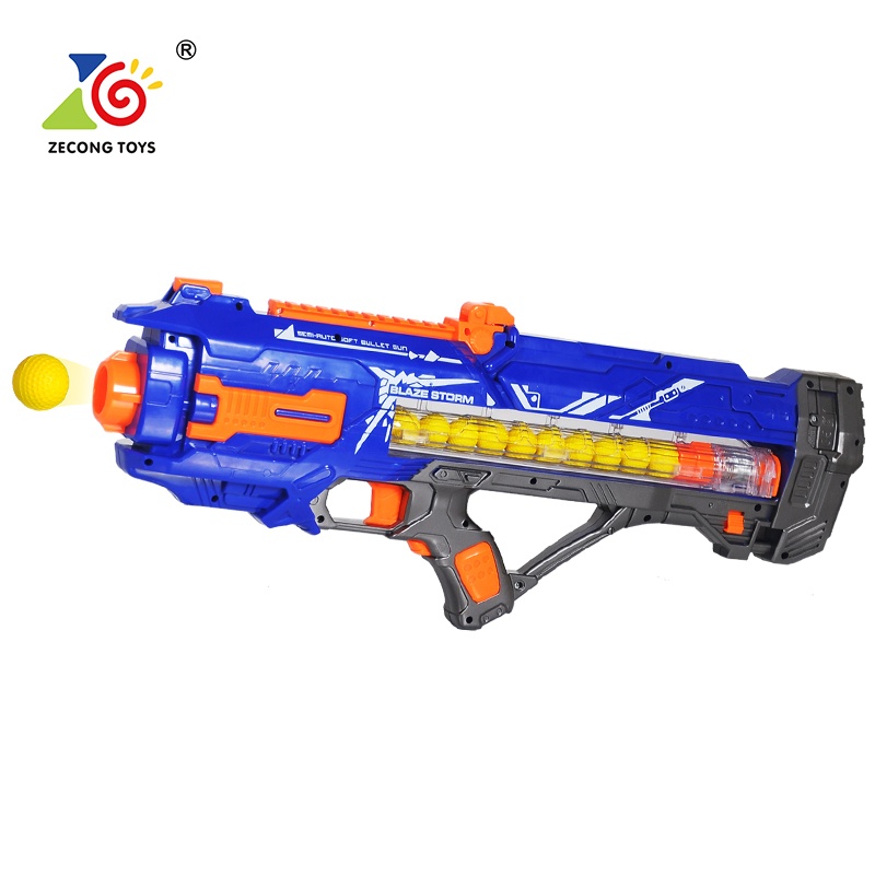Автомат Blaze Storm с мягкими пулями на батарейках, Zecong Toys ZC7073