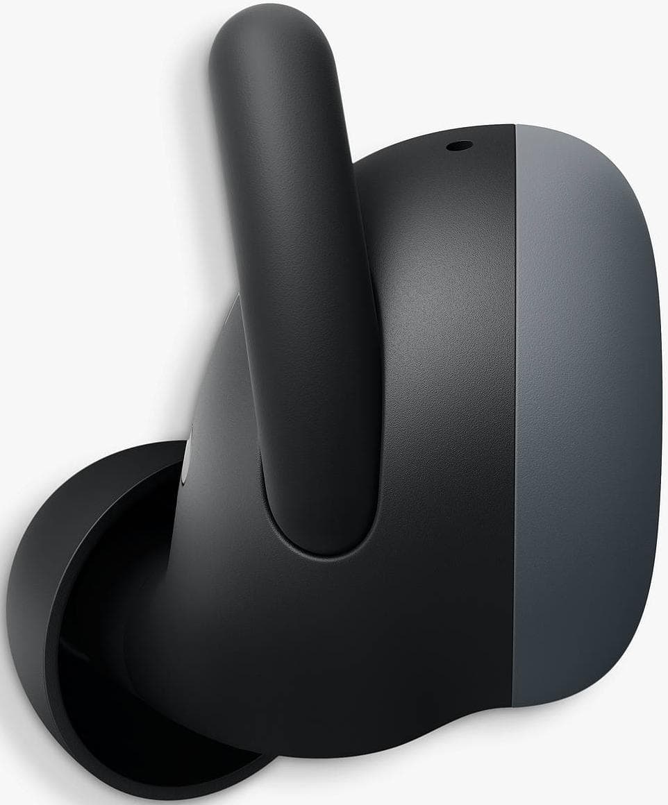 Беспроводные наушники Google Pixel Buds TWS Almost Black с зарядным футляром (чёрные)