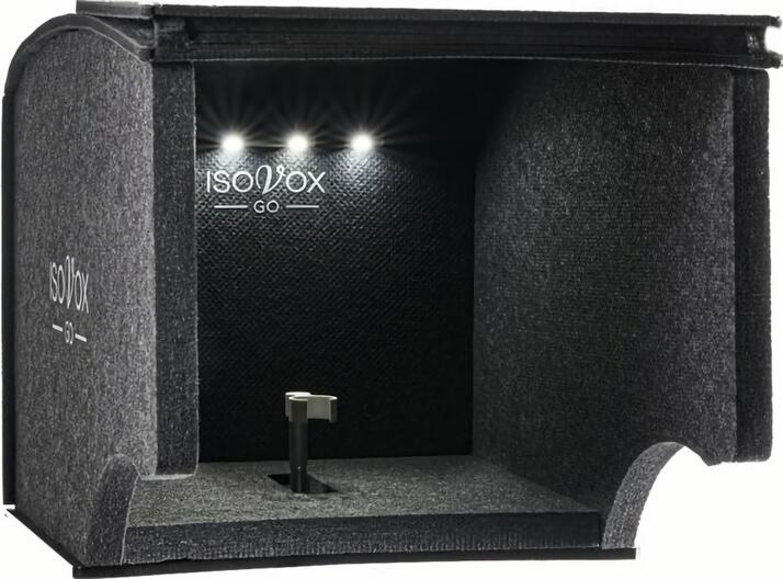 (EU) Портативная вокальная кабина Isovox Isovox Go, складная, шумоподавление до 10 дБ