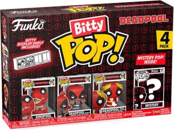 (EU) Фигурка Funko POP! Bitty POP Deadpool: Dinopool 4-Pack (84961)