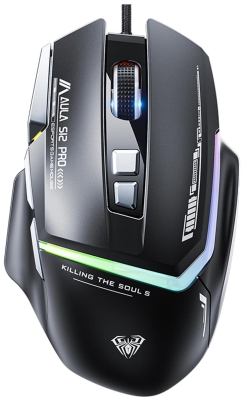 Компьютерная мышь AULA S12Pro, Черная