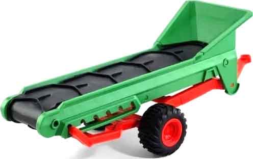 Радиоуправляемая модель фермерский трактор Korody KR6641K с прицепом транспортером