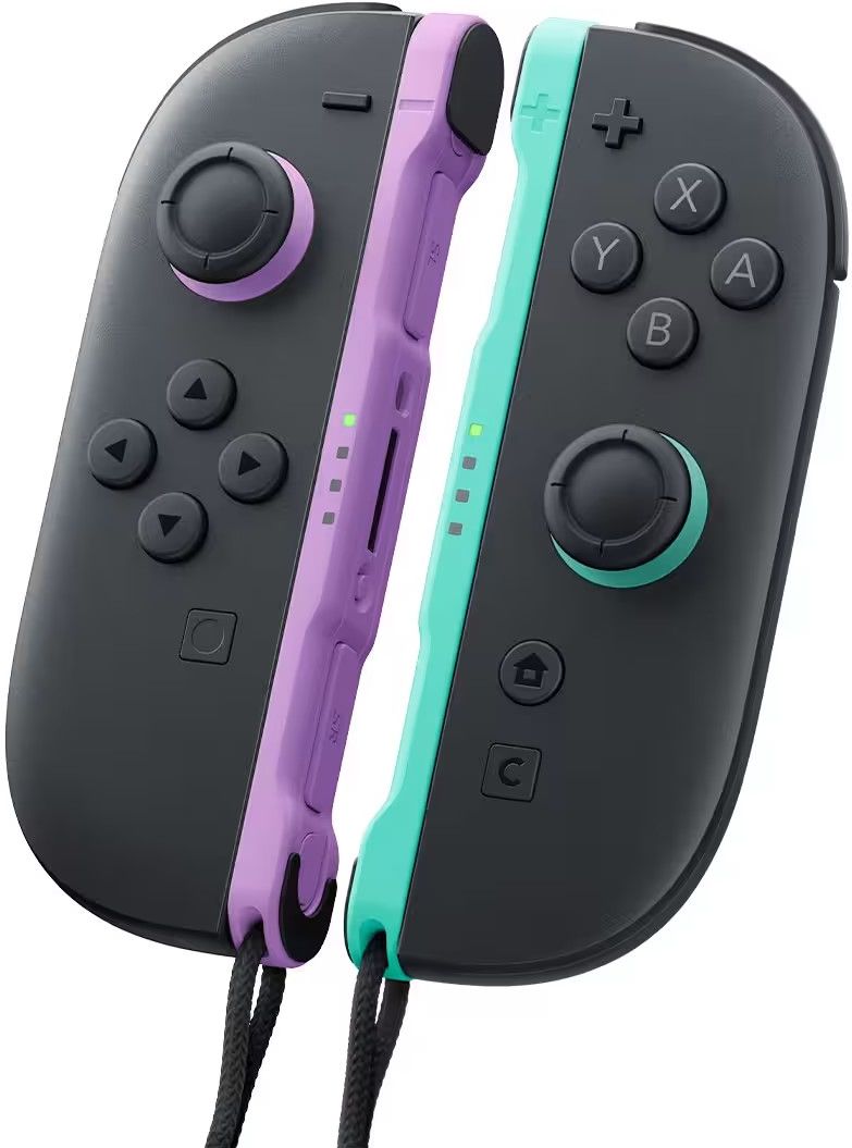 Два контроллера Joy-Con 2 Светло-фиолетовый/Светло-зеленый