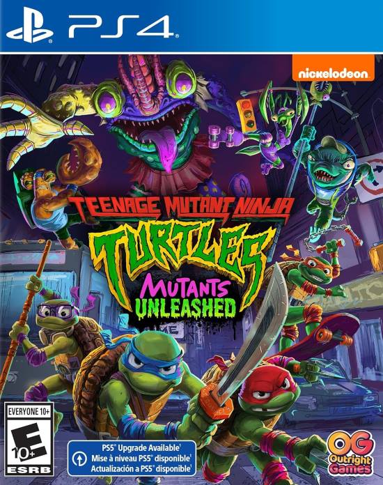 

Игра Teenage Mutant Ninja Turtles: Mutants Unleashed (PS4)