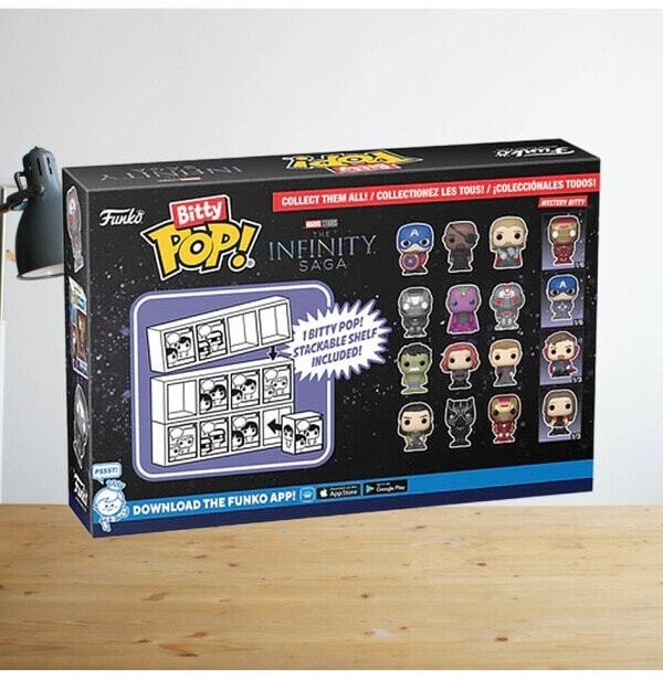 (CN) Набор фигурок Funko Bitty Pop! Marvel: Infinity Saga — Iron Man 4-Pack