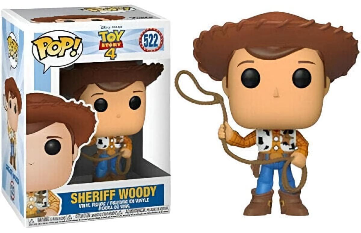 (CN) Фигурка Funko Pop! Disney: Toy Story 4 - Sheriff Woody (522)