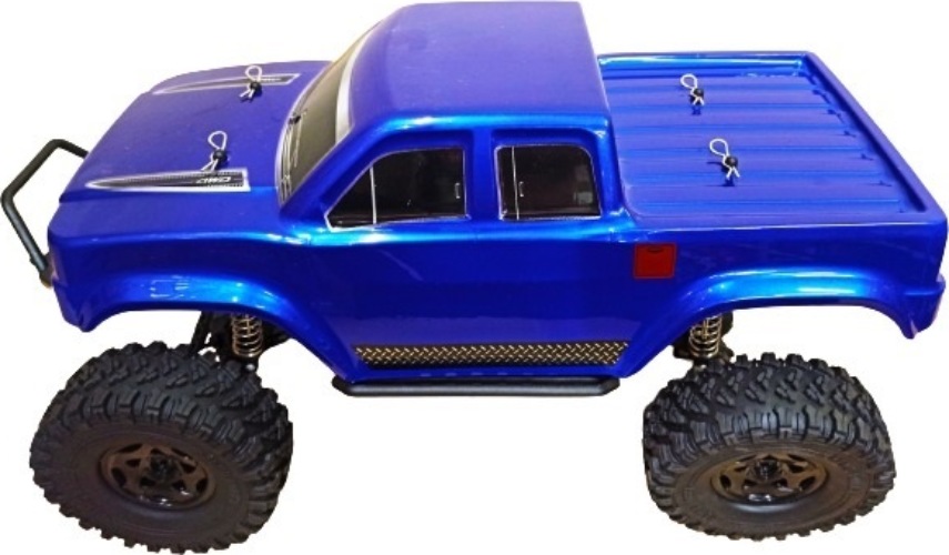 Радиоуправляемая модель Remo Hobby трофи Trial Rigs Truck 4WD (1к10) синий (RH10275-BLUE)