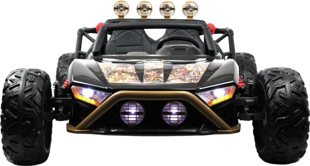 Детский электромобиль RiverToys JS3168 черный