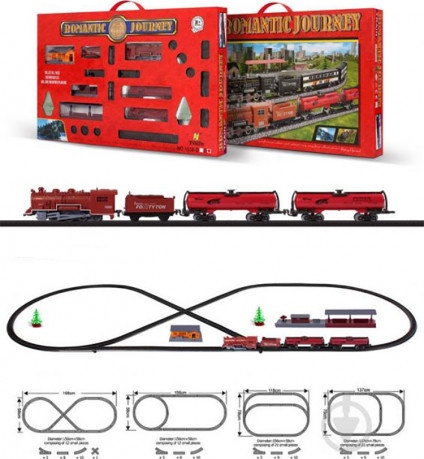 Железная дорога Fenfa Классический поезд с ж/д станцией 4,3 м (1638E)