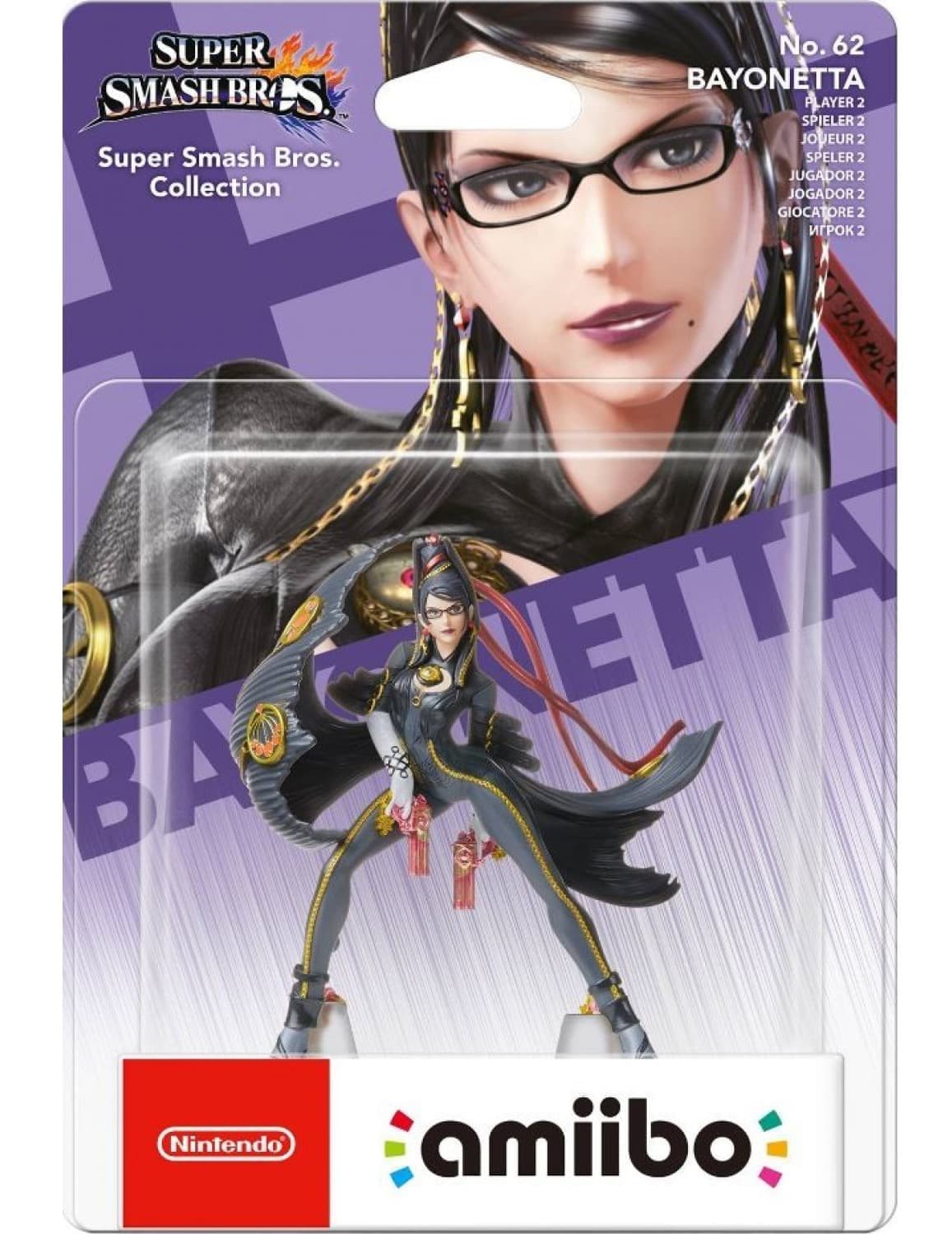 Интерактивная фигурка amiibo Байонетта - Игрок 2 (Super Smash Bros. Collection)