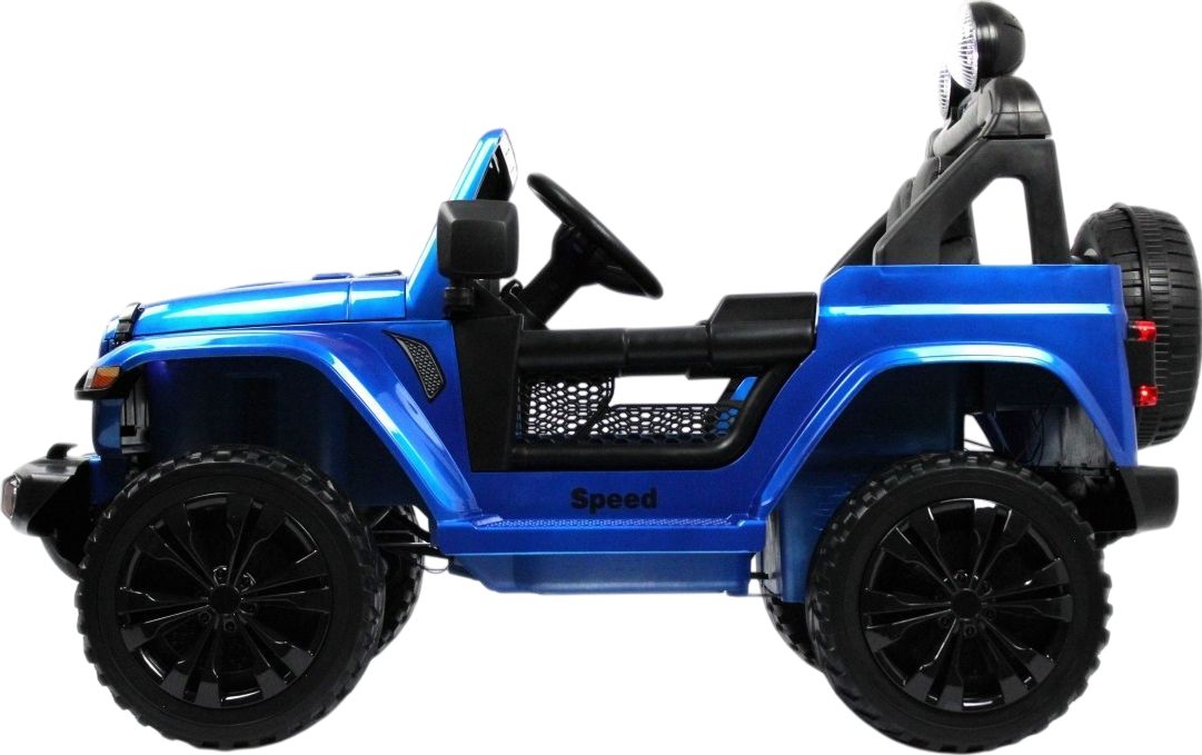 Детский электромобиль RiverToys X004XX синий глянец