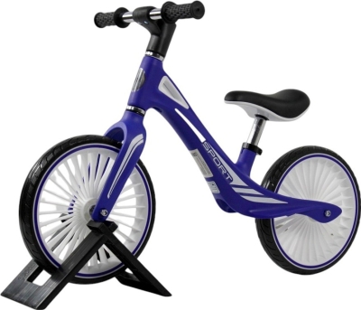 Детский беговел RiverToys (HB-007-12) (синий)