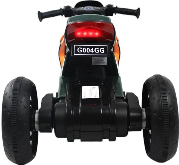Детский электромотоцикл RiverToys (G004GG-GREEN) зеленый