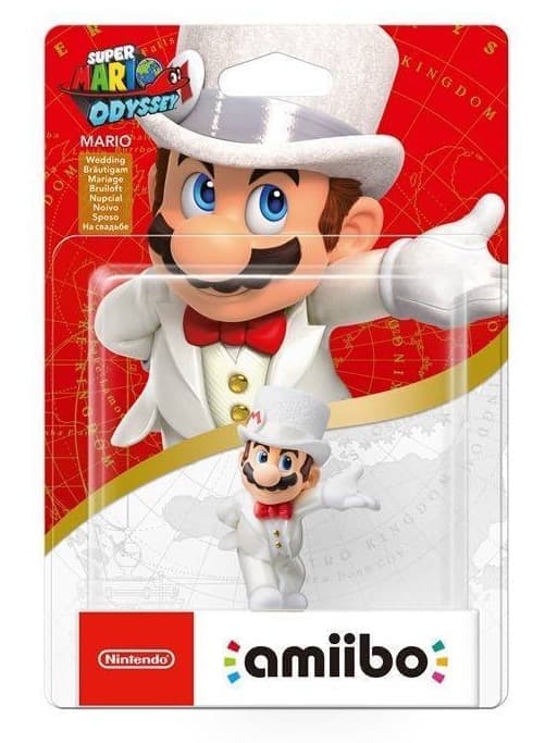 Интерактивная фигурка amiibo Марио Wedding Outfit (Super Mario Odyssey Collection)