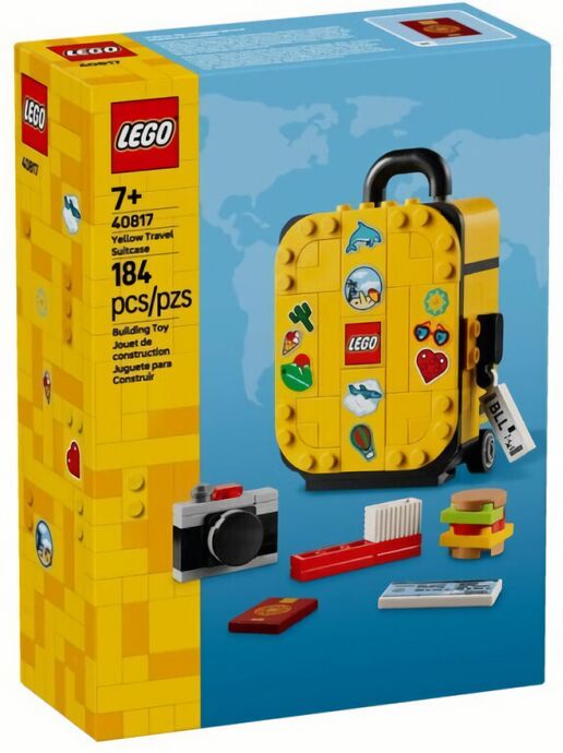 (EU) Конструктор LEGO Жёлтый чемодан (40817)