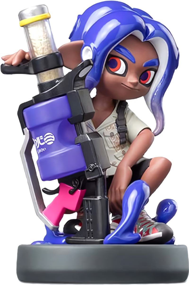 Набор из 3-х фигурок Amiibo Inkling, Octoling, Smallfry (Splatoon 3 Collection)