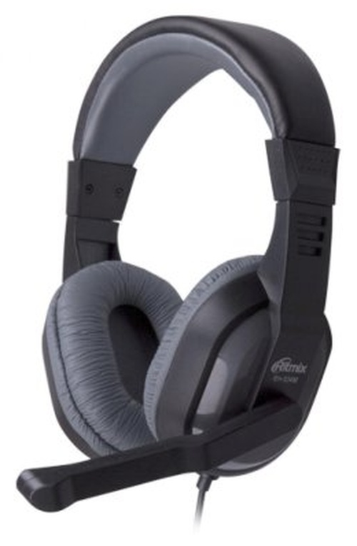 Наушники с микрофоном RITMIX RH-534M, Серые