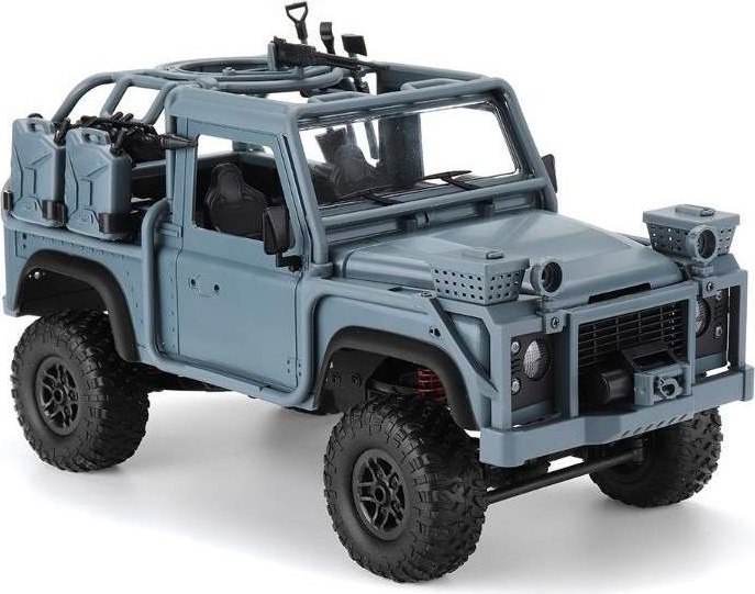 Радиоуправляемая модель MN Model спецназ рейнджеров Defender 4WD (1к12) синий (MN-96B)