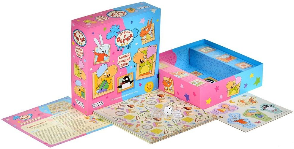 (EU) Настольная игра Hobby World Отель у Овечек: Самый лучший день