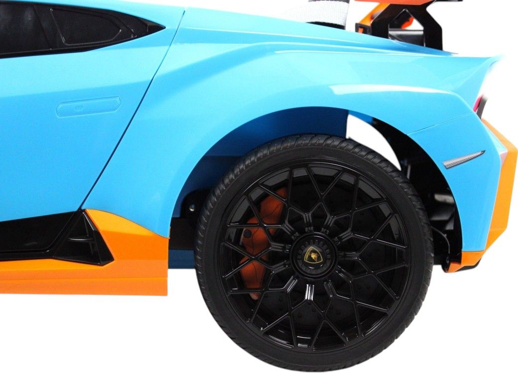 Детский электромобиль RiverToys Lamborghini Huracán STO (E888EE-BLUE) синий