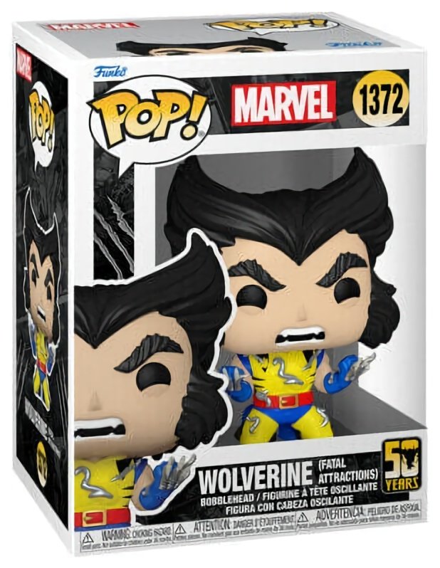 (CN) Фигурка Funko Pop! Marvel: Wolverine (50th Anniversary) — Wolverine (Fatal Attractions) (1372)