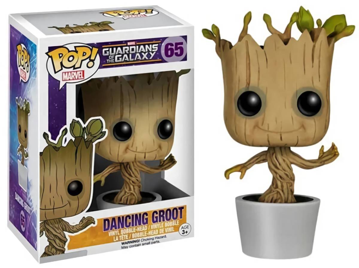 (EU) Фигурка Funko POP! Marvel Guardians of the Galaxy: Dancing Groot (65)