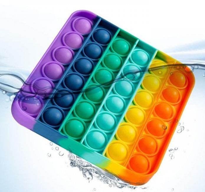 Игрушка POP IT Квадрат (12х12см) антистресс (тактильная, сенсорная)