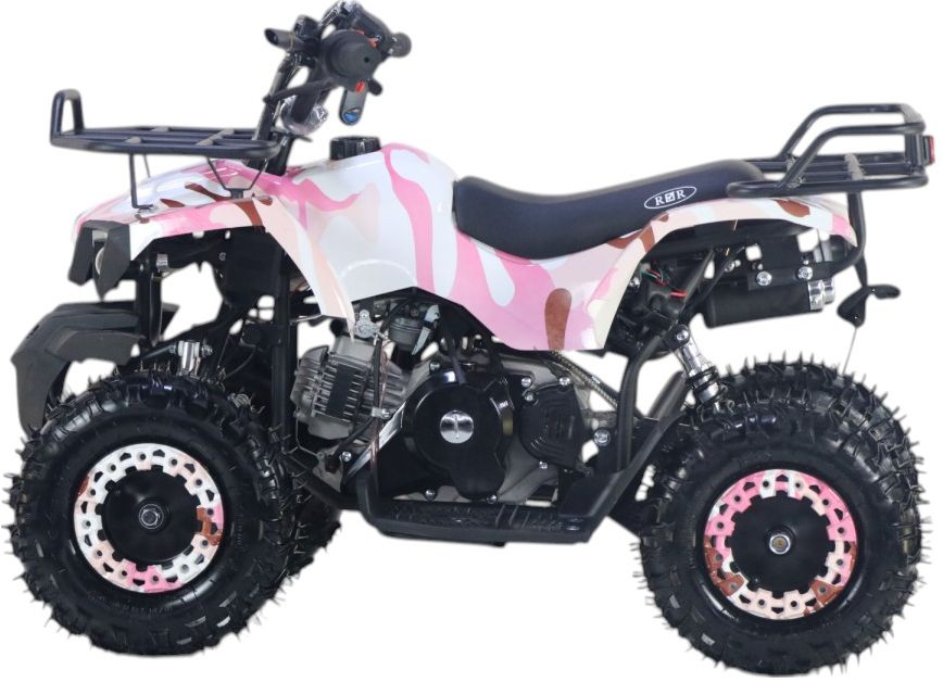 Детский квадроцикл RiverToys (TIGER-PINK-CAMOUFLAGE) розовый камуфляж