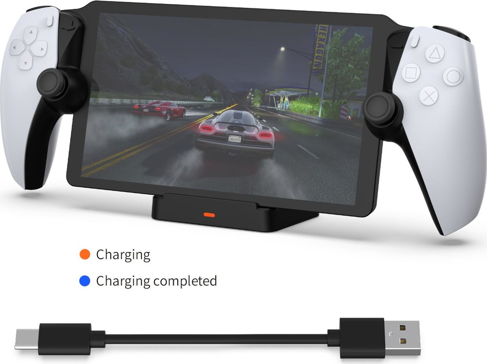 Зарядная док-станция DOBE для PS Portal Remote Player (черная) (TP5-3553)