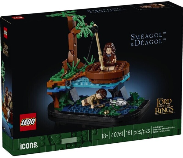(EU) Конструктор LEGO Icons Властелин колец: Смеагол и Деагол (40761)