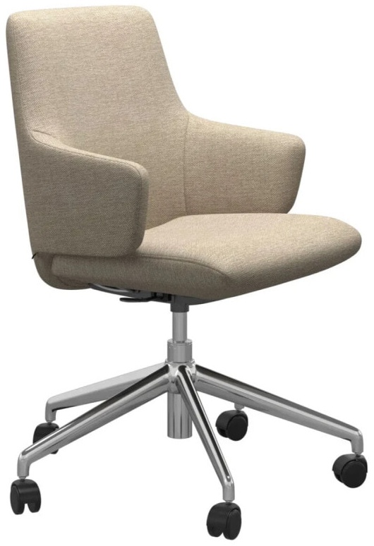(EU) Офисное кресло Stressless OFFICE LAUREL (L), 241552524, Бежевое
