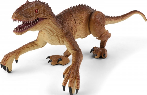 Радиоуправляемый робот Zhorya коричневый динозавр Raptor Индоминус Рекс (3701-2A)