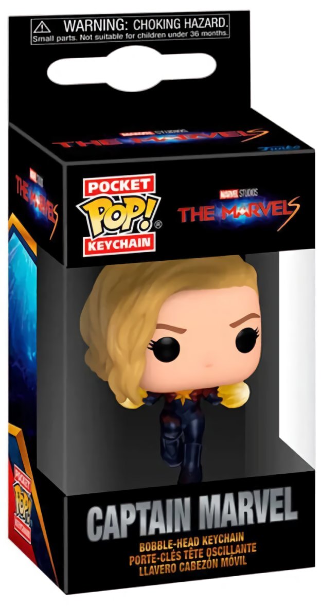 

(EU) Фигурка Funko POP! Pocket Keychain: Captain Marvel (67589)