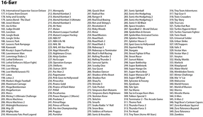 Игровая мультиплатформенная приставка DVTech MT 565 игр