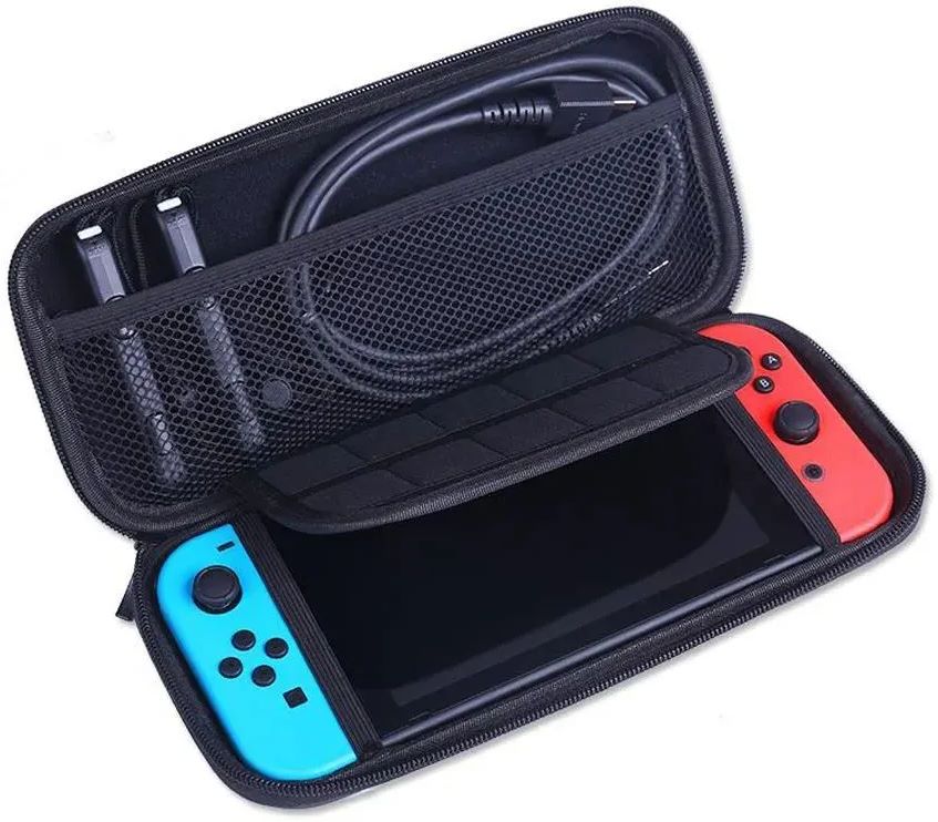 Защитный чехол Carrying Case для Nintendo Switch/OLED (чёрный)