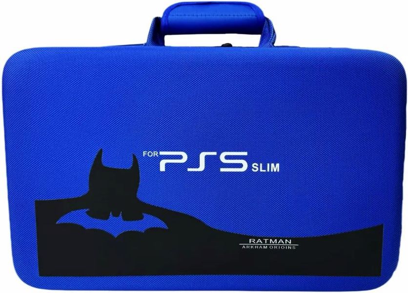 Сумка для консоли и геймпадов PS5 Slim (Batman)