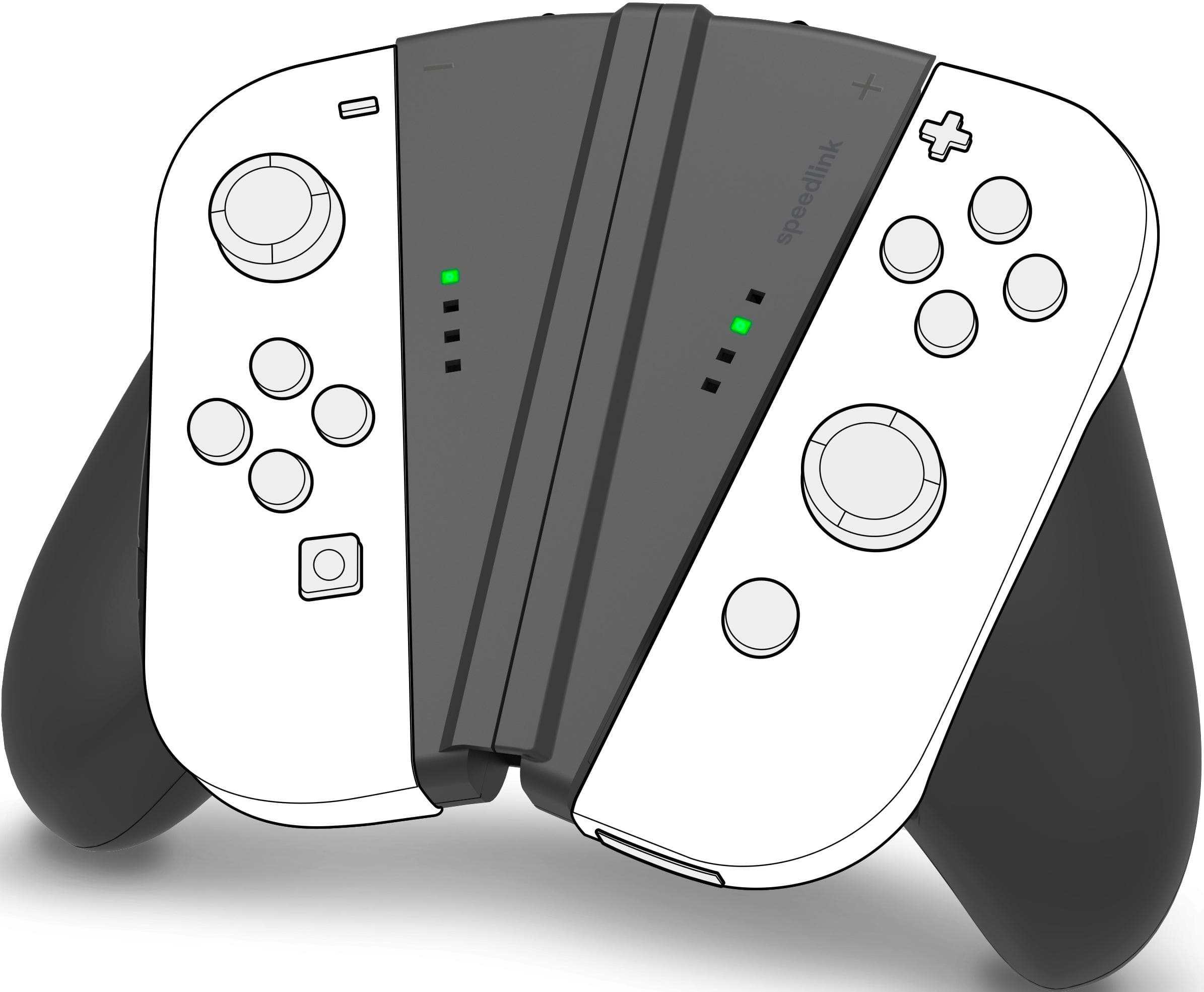 Крепление SpeedLink для Joy-Con на консоль Nintendo Switch
